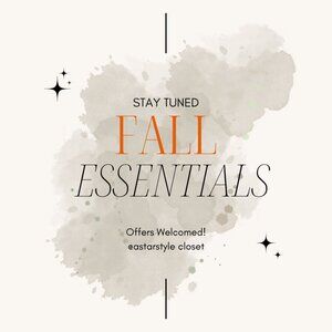 Stepping into FALL ESSENTIALS - Bundles of Style. Great Prices!